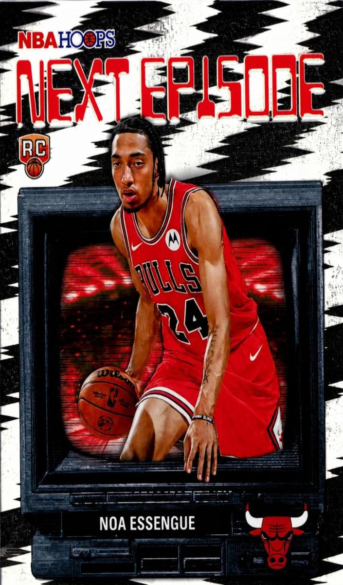 2025 Topps NBA Hoops Basketball Rainbow Noa Essengue #NE-12