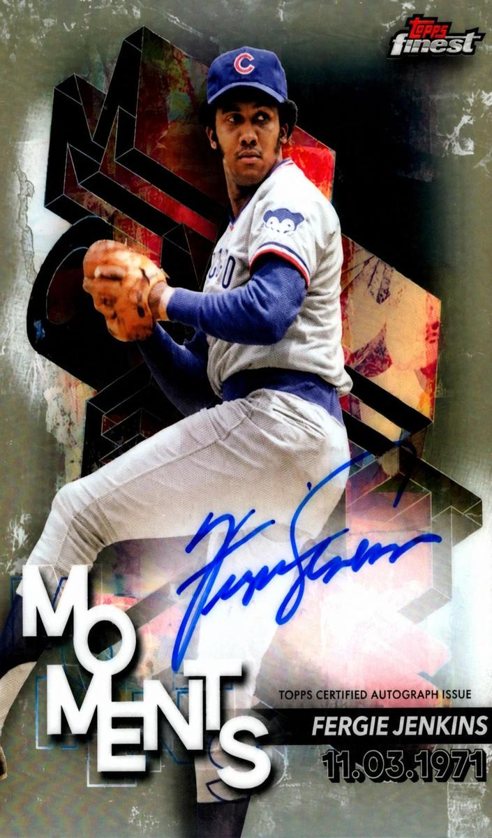 2024 Topps Finest Baseball Fergie Jenkins #FMA-FJ PSA 10