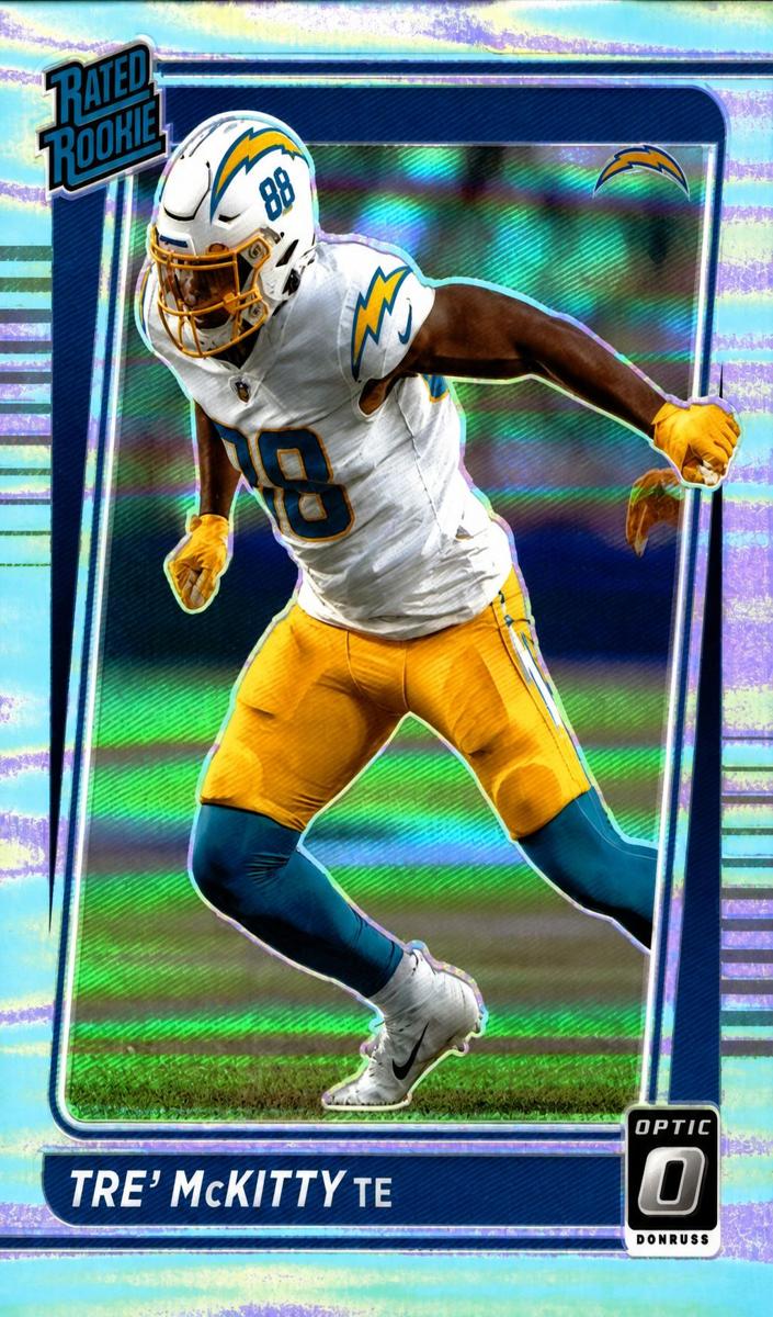 2021 Donruss Optic Football Holo Tre' McKitty #284