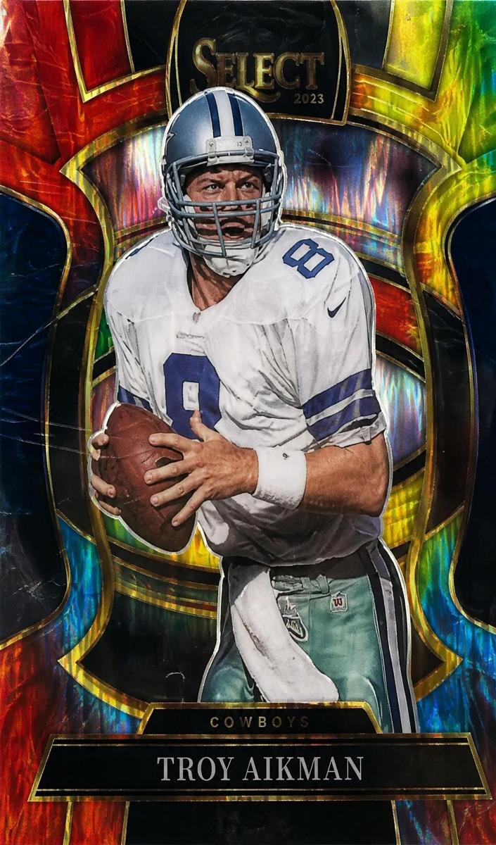 2025 Panini Select Football Tie-Dye Troy Aikman #100