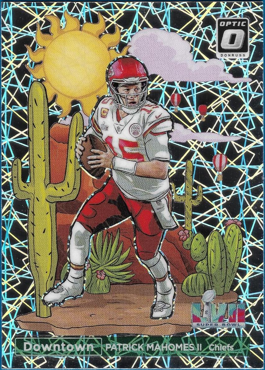 2023 Donruss Optic Football Patrick Mahomes II #SBD-PM PSA 9