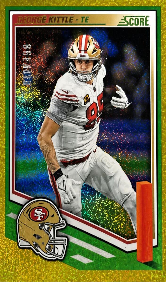 2025 Panini Score Football Gold George Kittle #168