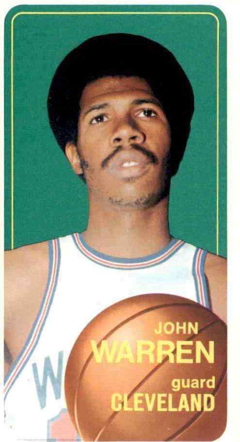 1970 Topps Basketball John Warren #91 PSA 7.5