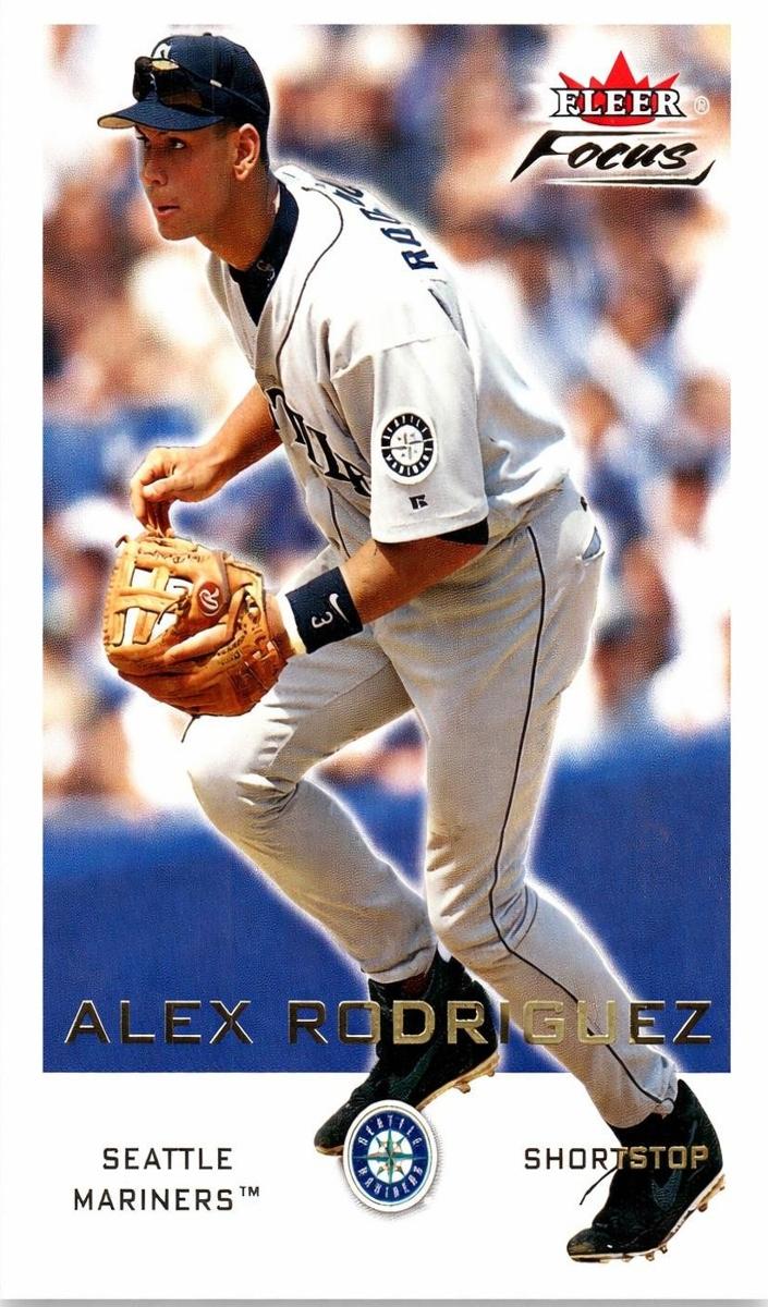 2001 Fleer Focus Baseball Alex Rodriguez #70