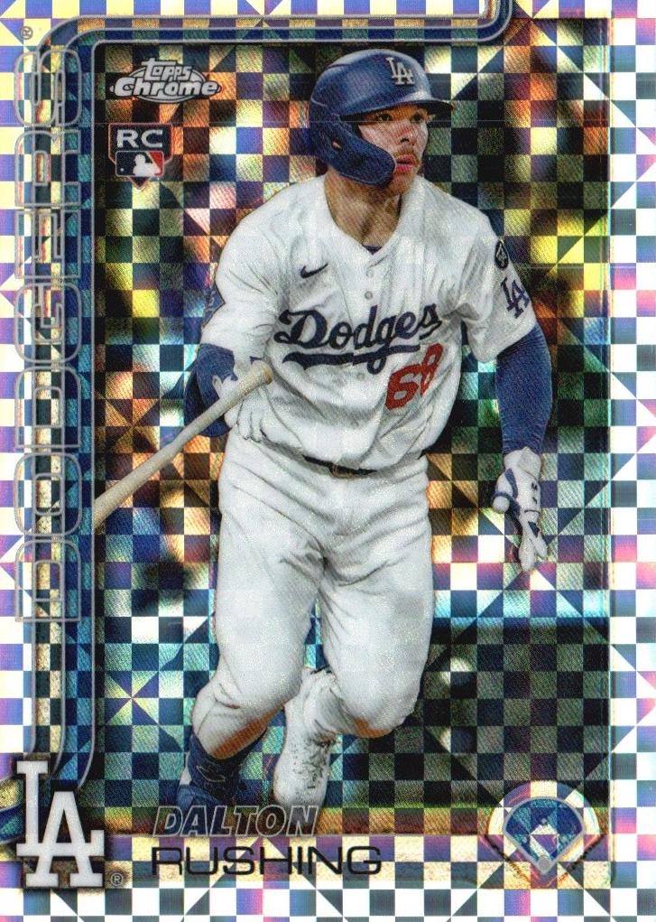 2025 Topps Chrome Update Baseball X-Fractor Dalton Rushing #USC129