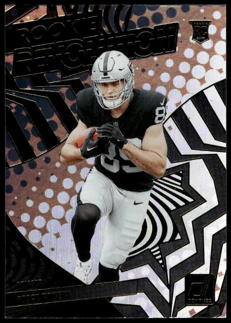 2024 Panini Donruss Football Brock Bowers #7 SGC 9.5