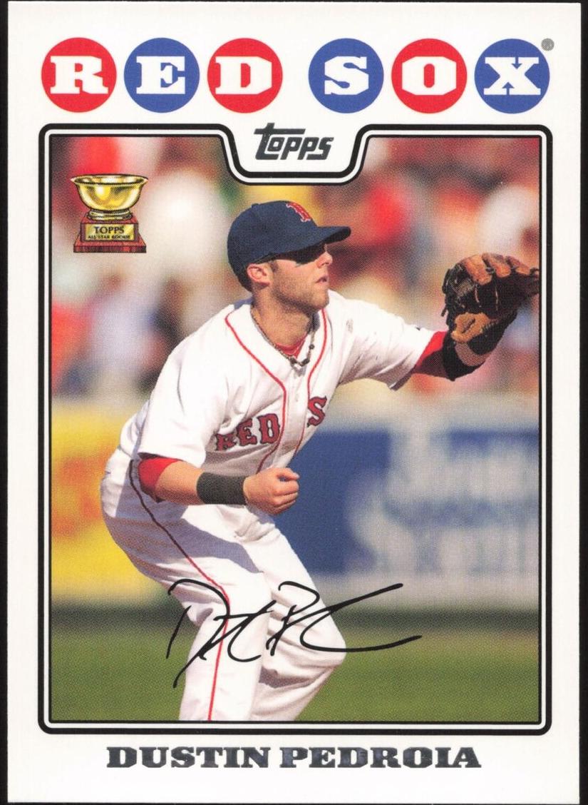 2008 Topps Baseball Dustin Pedroia #229