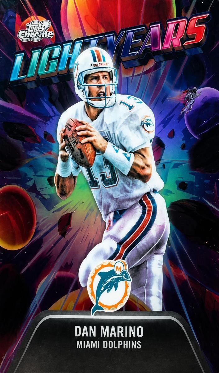 2025 Topps Cosmic Chrome Football Dan Marino #LY-11