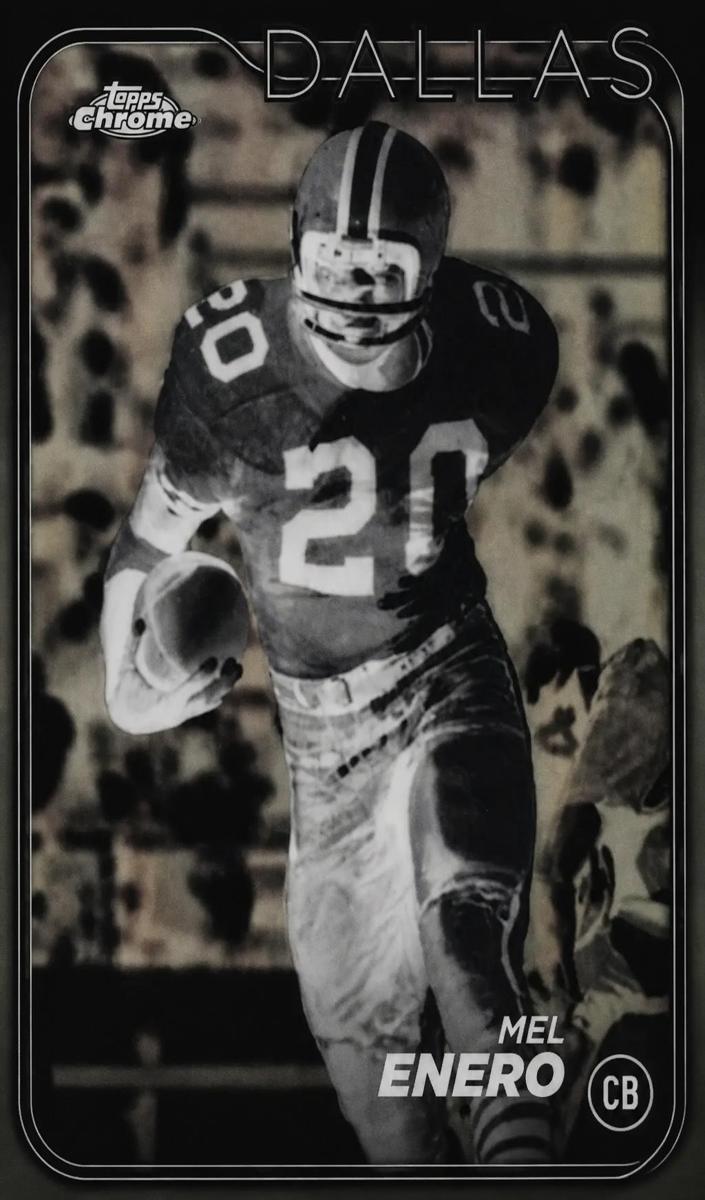 2024 Topps Chrome Football Negative Refractor Mel Renfro #52