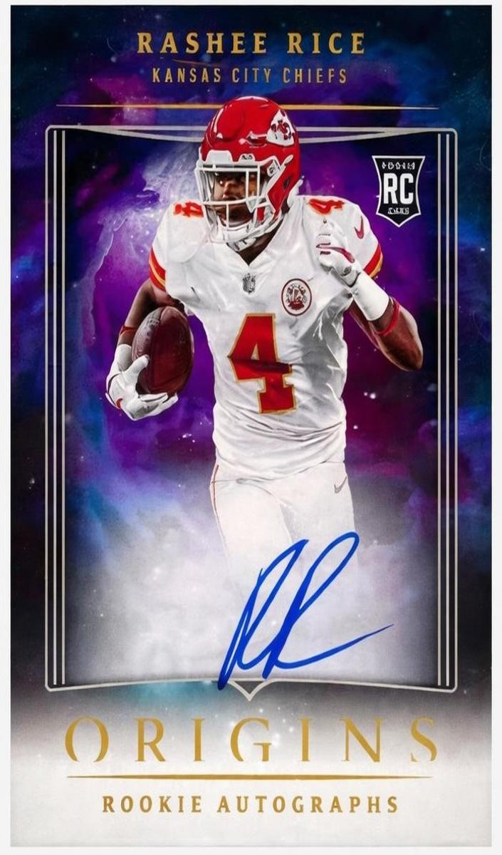 2023 Panini Origins Football Rashee Rice #RARRI PSA 9