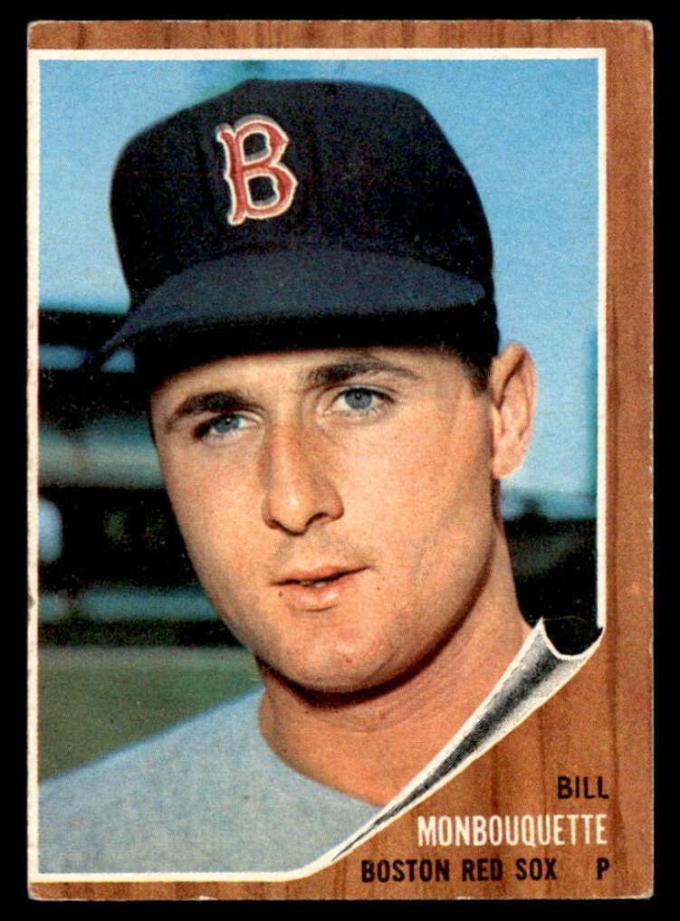 1962 Topps Baseball Bill Monbouquette #580