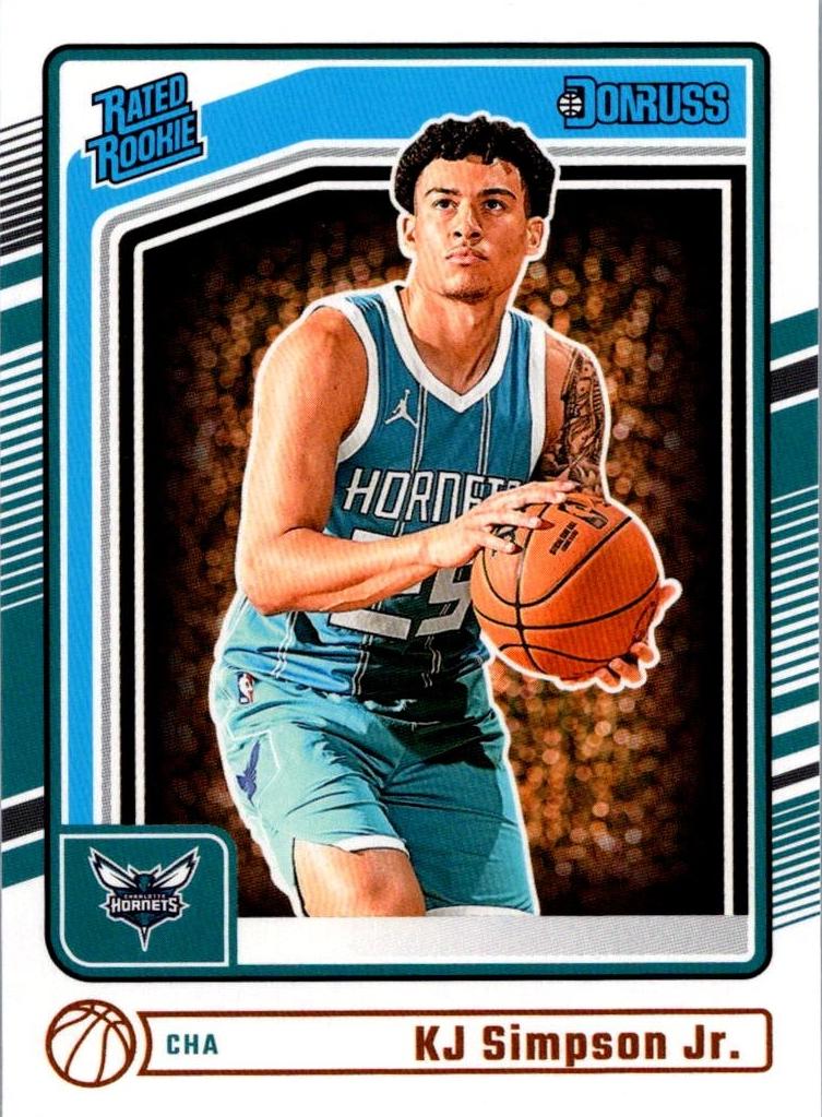 2024 Panini Donruss Basketball KJ Simpson Jr. #247