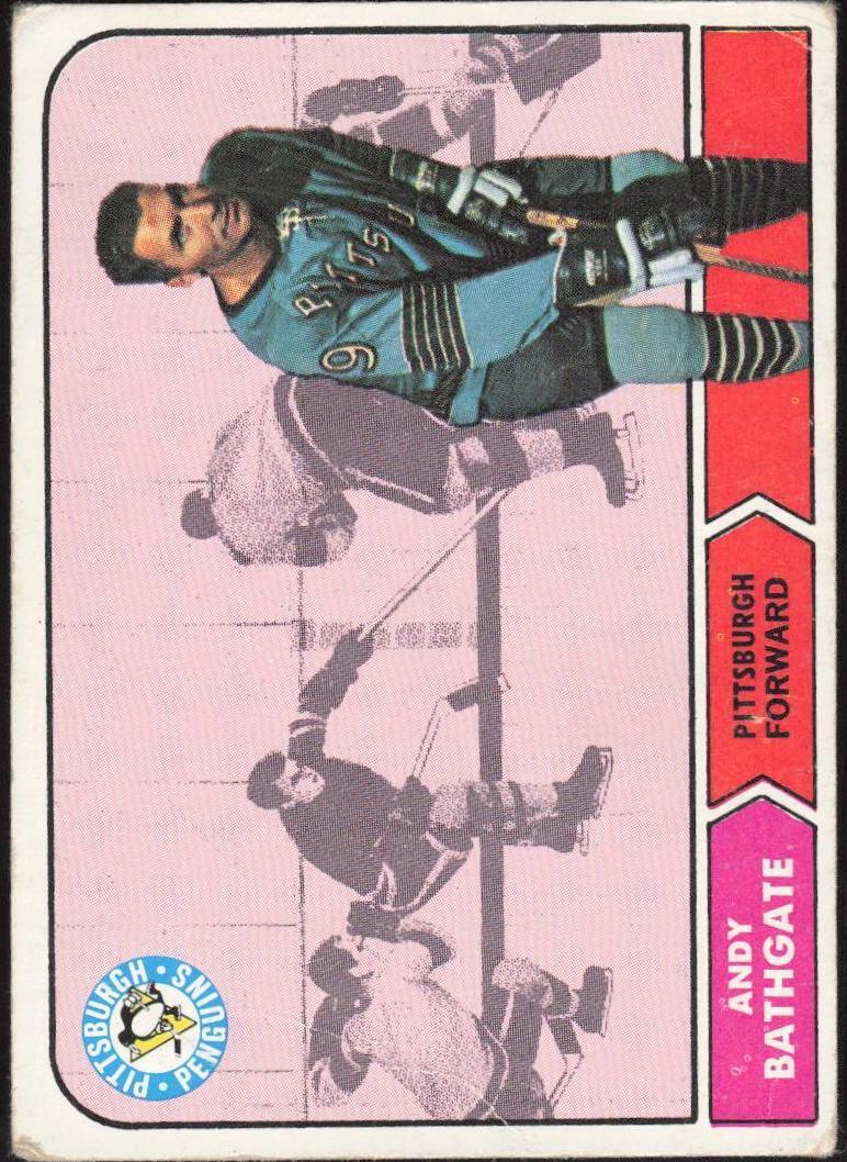 1968 Topps Hockey Andy Bathgate #104