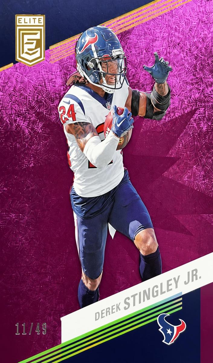 2023 Donruss Elite Football Purple Derek Stingley Jr. #28 PSA 10