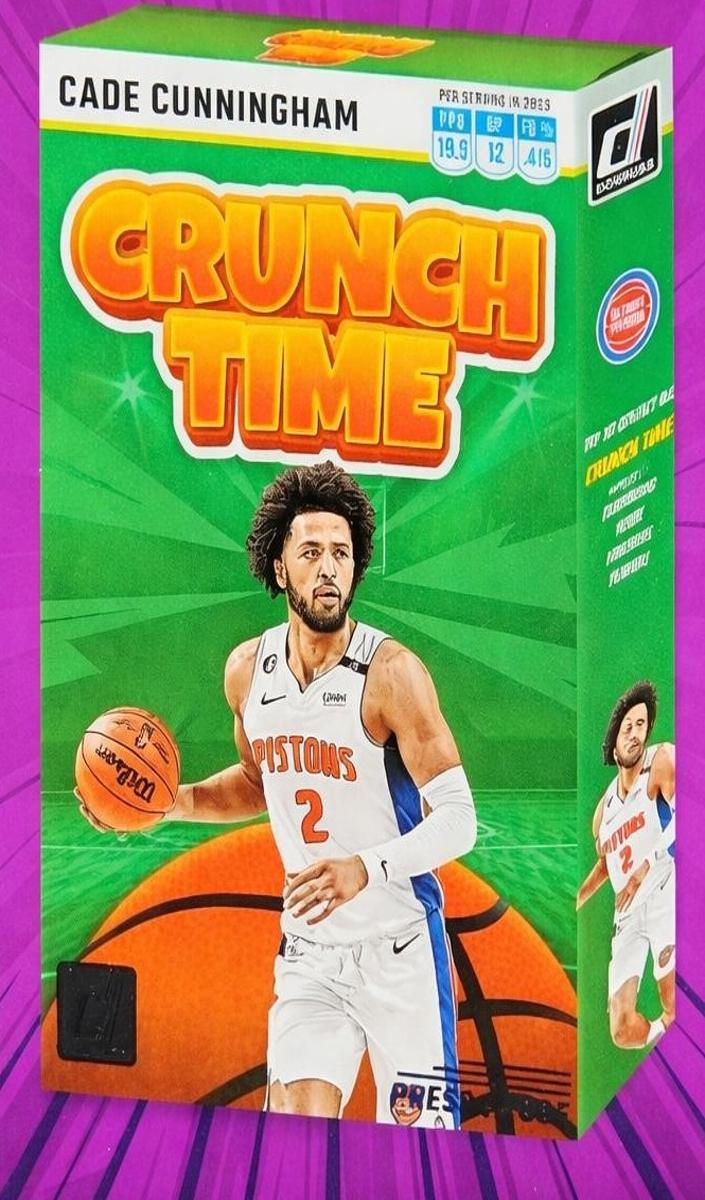 2023 Panini Donruss Basketball Press Proof Purple Cade Cunningham #12