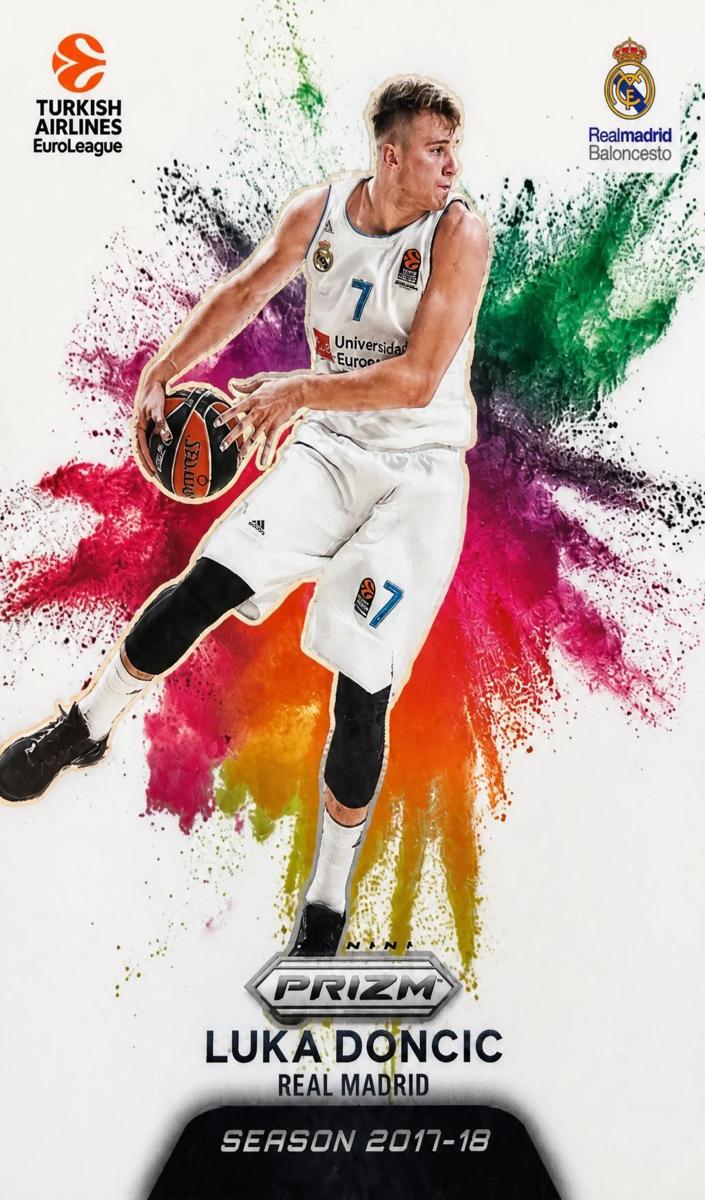 2023 Panini Prizm Turkish Airlines EuroLeague Basketball Luka Doncic #21