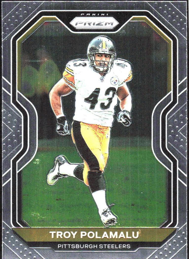 2020 Panini Prizm Football Troy Polamalu #73 HGA 9