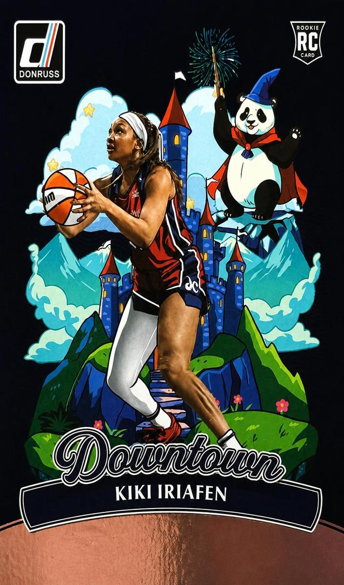 2025 Panini Donruss WNBA Basketball Kiki Iriafen #12