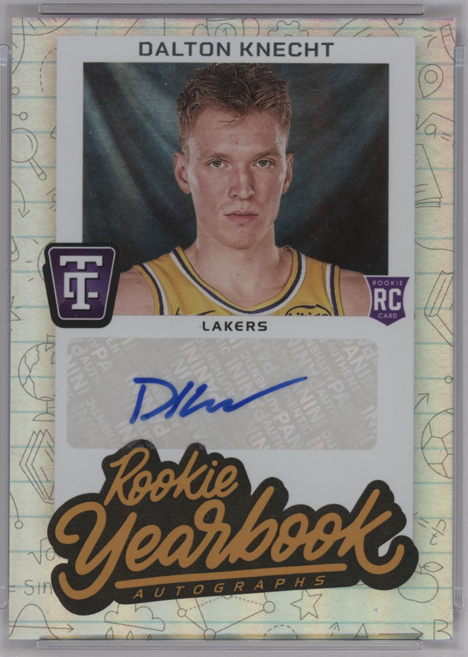 2024 Panini Totally Certified Basketball Dalton Knecht #RYA-DAL