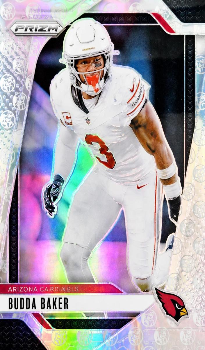 2024 Panini Prizm Football White Knight Budda Baker #5