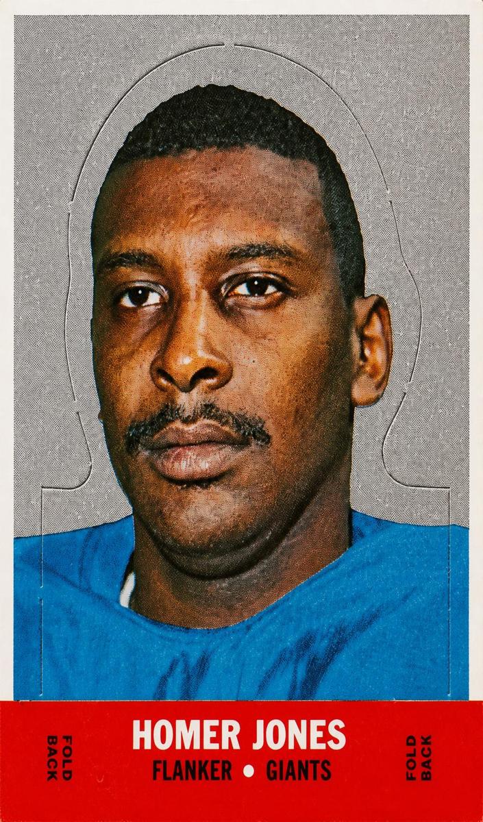 1968 Topps Stand-Ups Football Homer Jones #NNO PSA 3