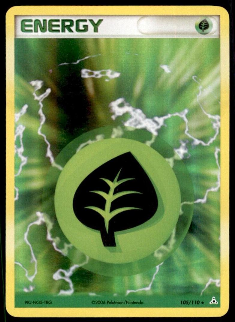 2006 Pokemon EX Holon Phantoms Grass Energy #105 CGC 10