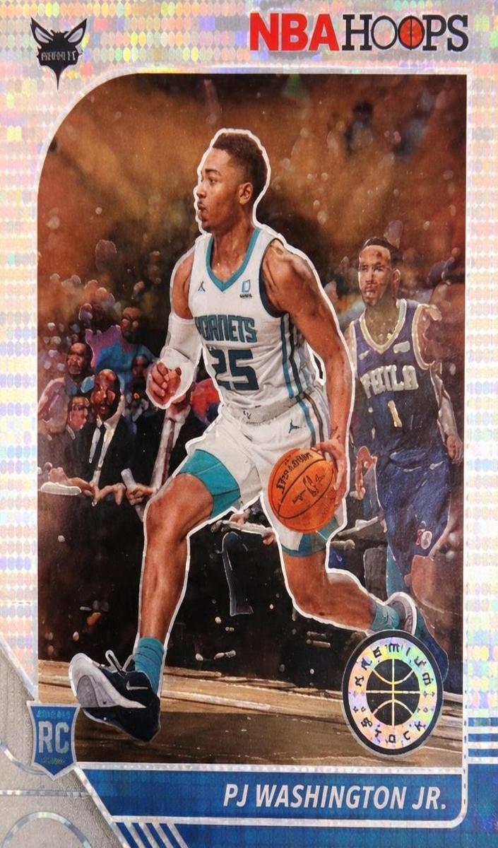 2019 Panini Hoops Premium Stock Basketball Pulsar Prizm PJ Washington Jr. #209 PSA 9
