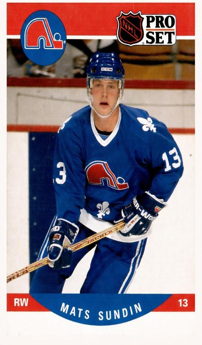1990 Pro Set Hockey Mats Sundin #636 PSA 9