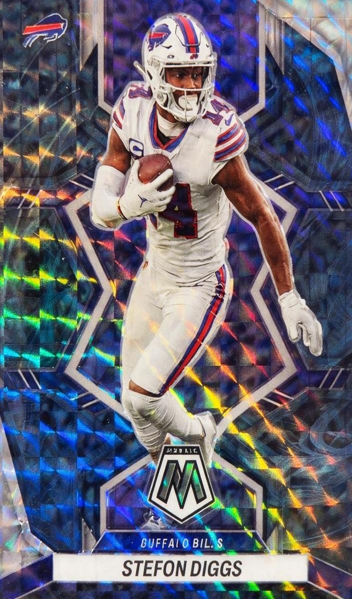 2022 Panini Mosaic Football Genesis Stefon Diggs #21 PSA 9