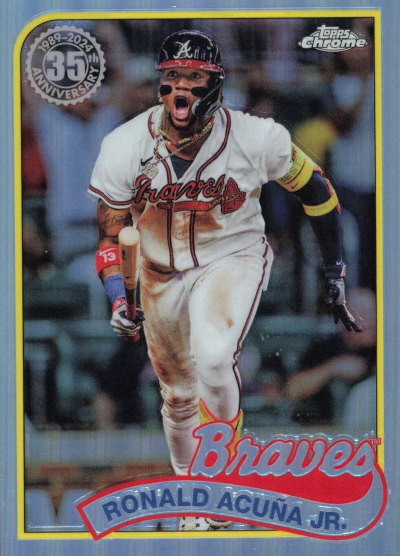2024 Topps Chrome Baseball Ronald Acuna Jr. #89CB-3 SGC 9.5