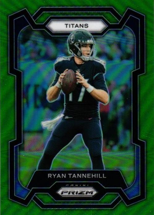 2023 Panini Prizm Football Green Ryan Tannehill #290