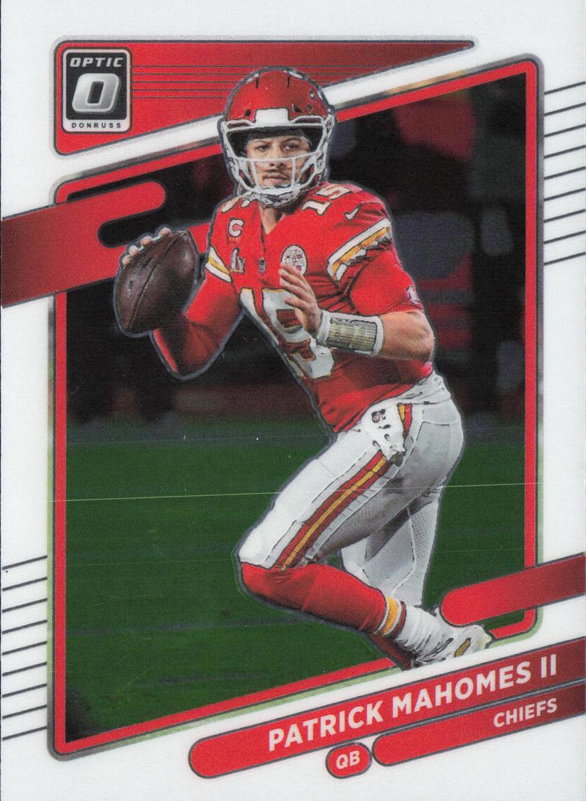 2021 Donruss Optic Football Patrick Mahomes II #34 PSA 10