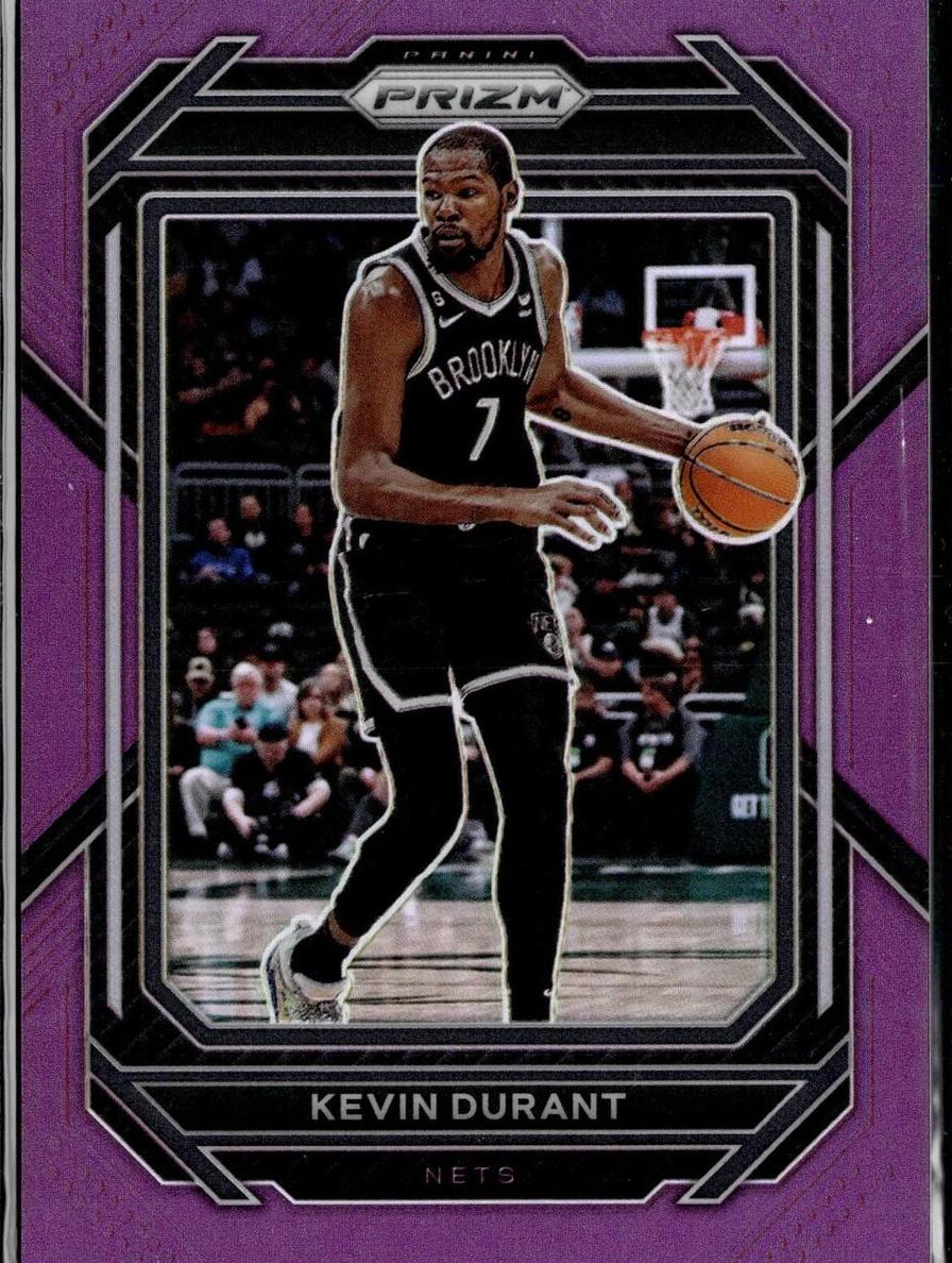 2022 Panini Prizm Basketball Purple Kevin Durant #10 SGC 10