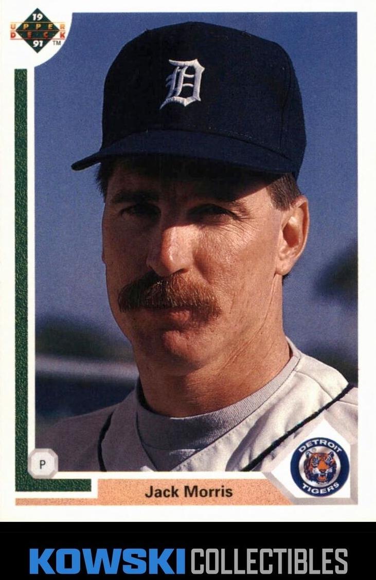 1991 Upper Deck Baseball Jack Morris #336