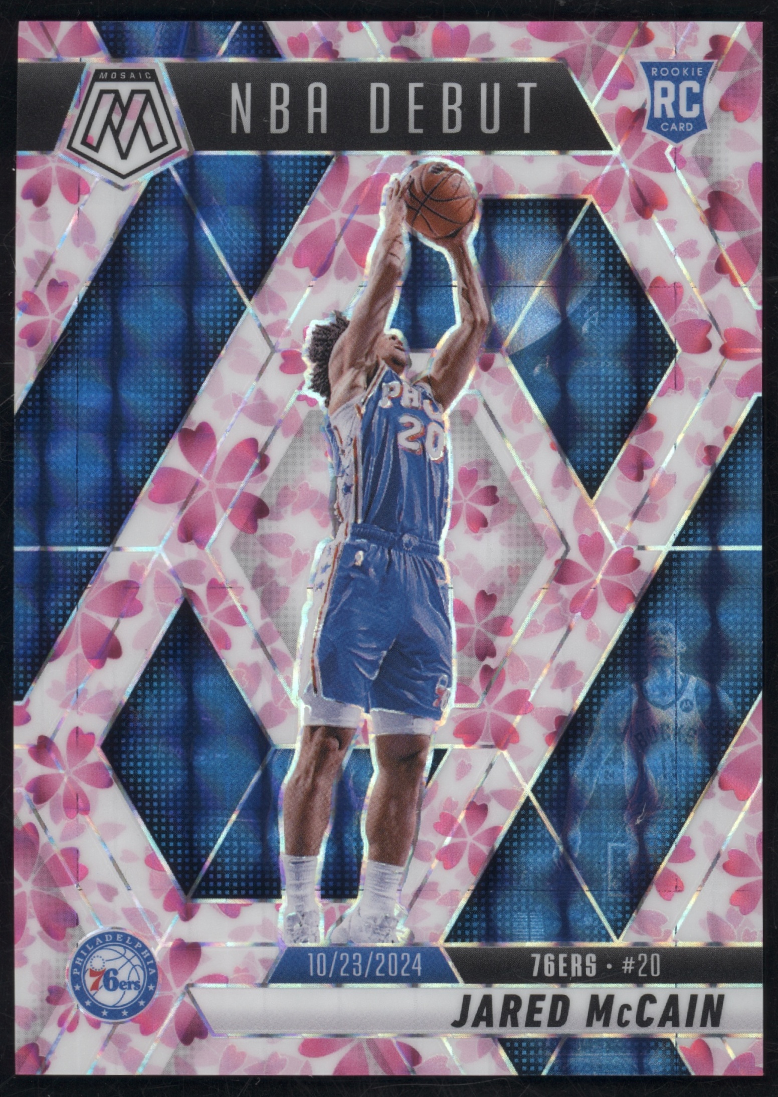 2024 Panini Mosaic Basketball Choice Cherry Blossom Jared McCain #263