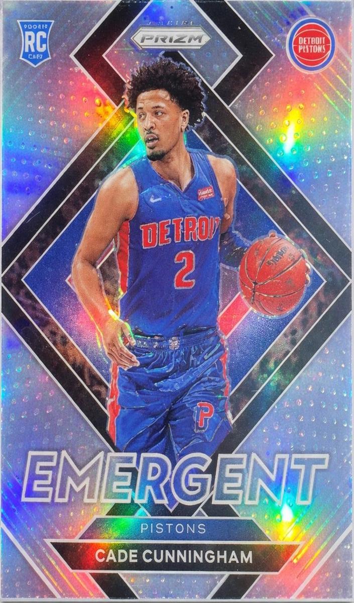 2021 Panini Prizm Basketball Silver Cade Cunningham #22 PSA 10