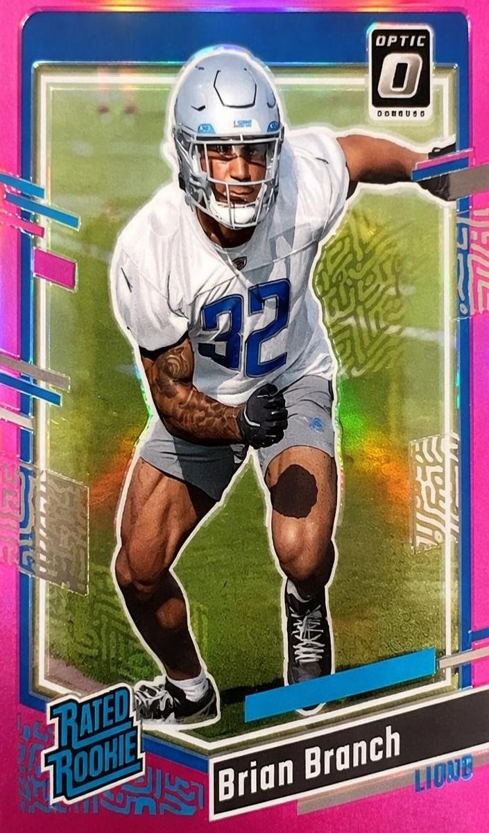 2023 Panini Donruss Football Pink Brian Branch #328