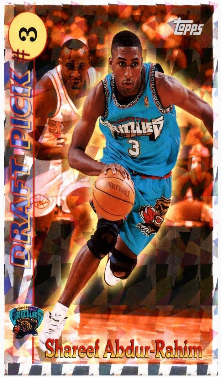 1996 Topps Basketball Shareef Abdur-Rahim #DP3