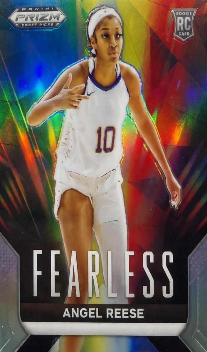 2024 Panini Prizm Draft Picks Basketball Silver Angel Reese #21