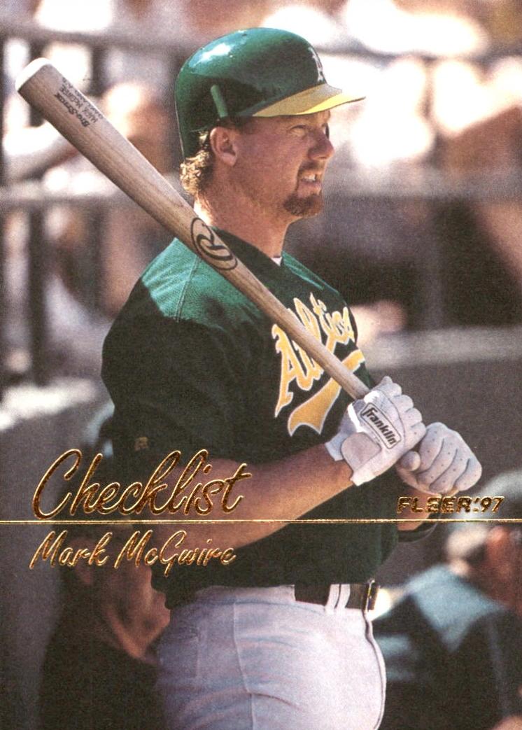1997 Fleer Baseball Mark McGwire #740