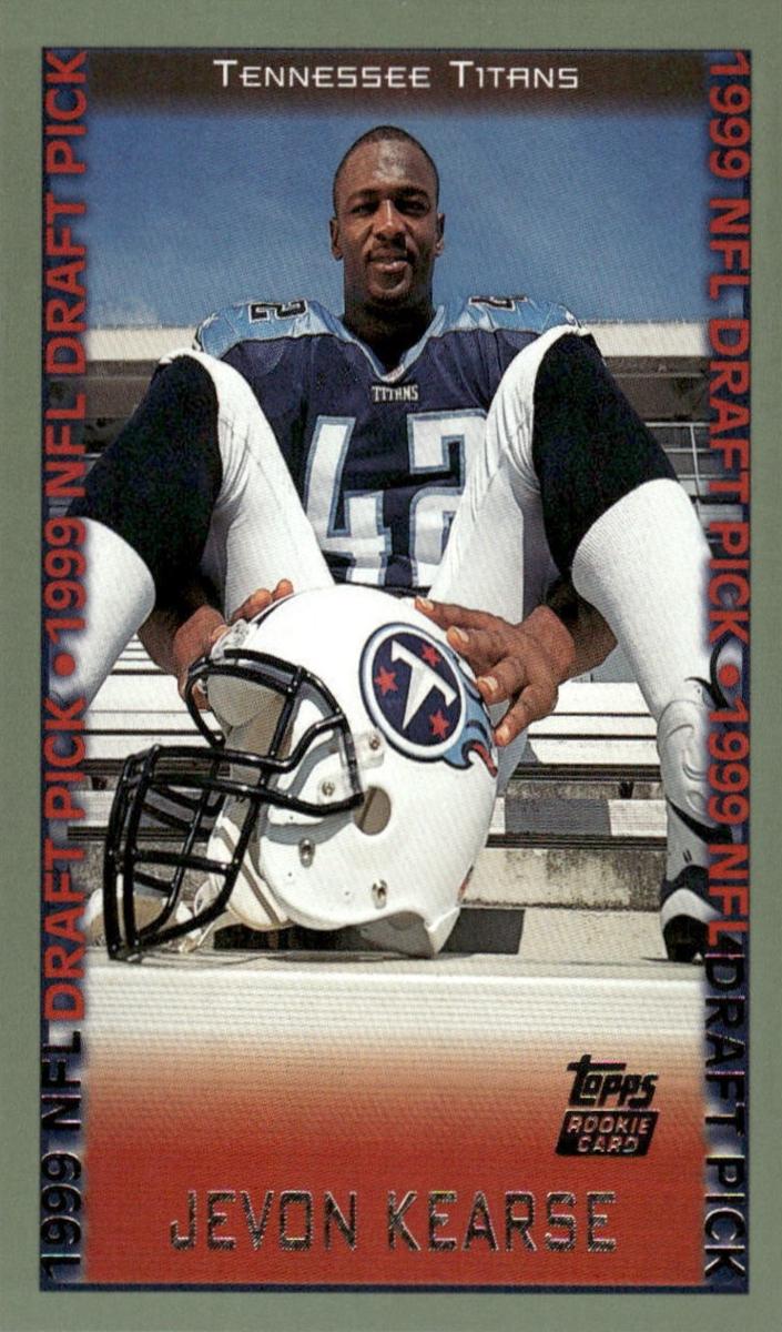 1999 Topps Football Jevon Kearse #337 PSA 9