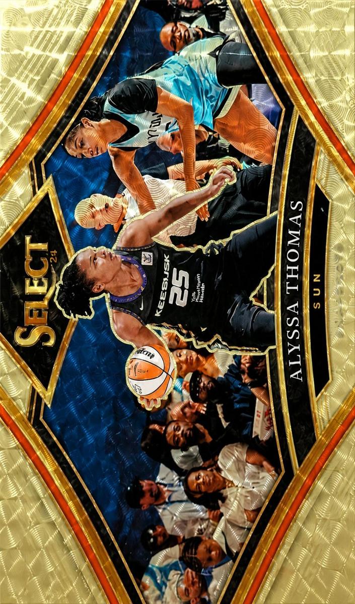 2024 Panini Select WNBA Basketball Gold Vinyl Alyssa Thomas #11