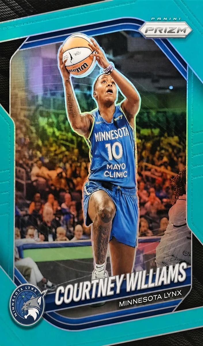 2025 Panini Prizm WNBA Basketball Teal Courtney Williams #69