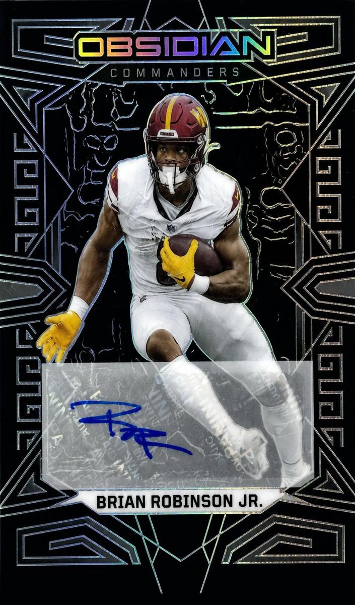 2023 Panini Obsidian Football Brian Robinson Jr. #97