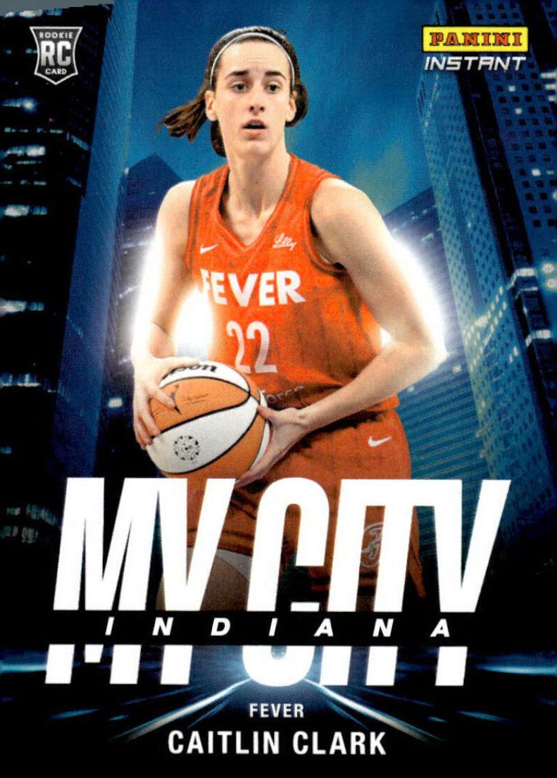 2024 Panini Instant WNBA My City Basketball Caitlin Clark #MC-4 PSA 10
