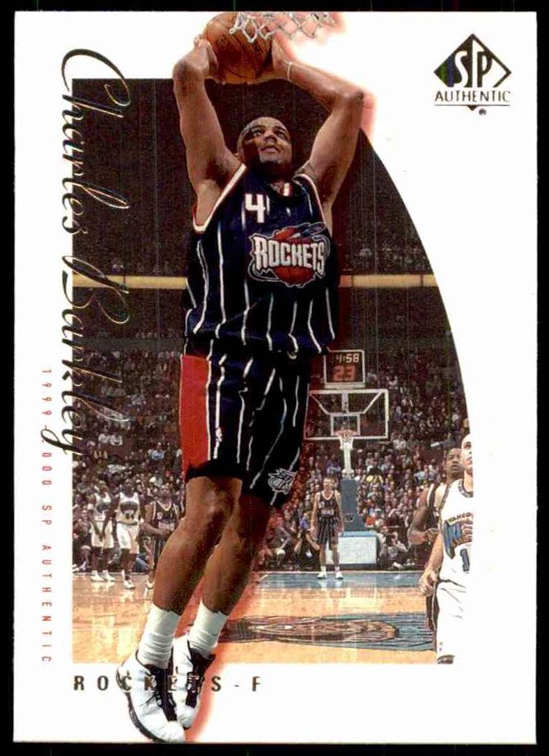 1999 SP Authentic Basketball Charles Barkley #29 PSA 7.5
