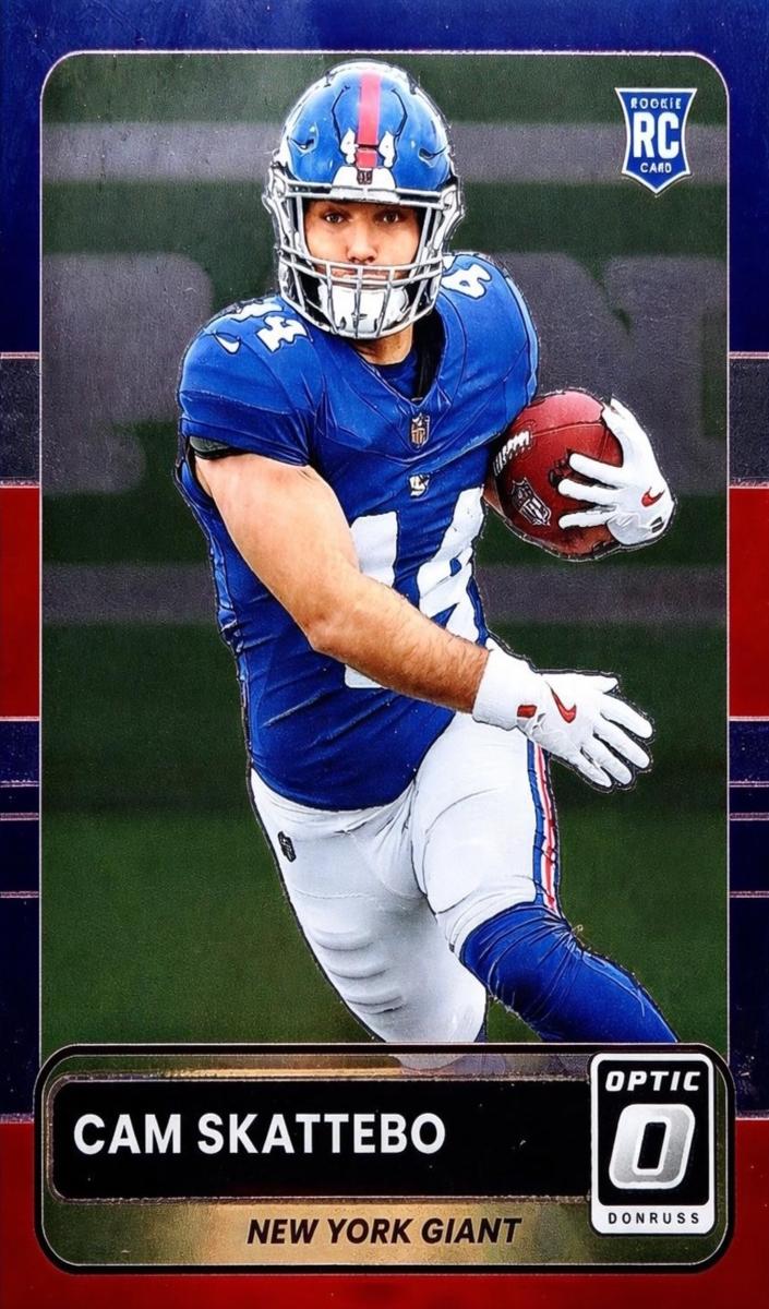 2025 Donruss Optic Football Cam Skattebo #4