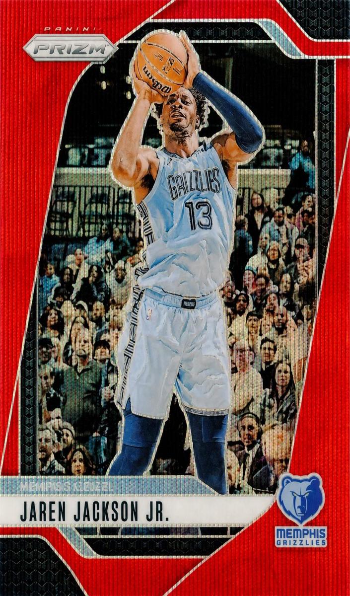 2024 Panini Prizm Basketball Ruby Wave Jaren Jackson Jr. #140