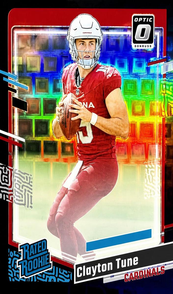 2023 Donruss Optic Football Black Pandora Clayton Tune #202