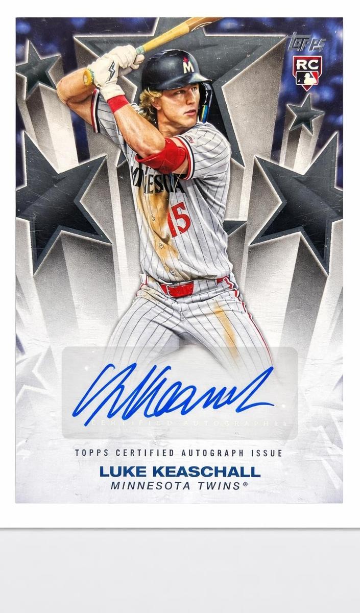 2025 Topps Update Baseball Luke Keaschall #BSAU-LK